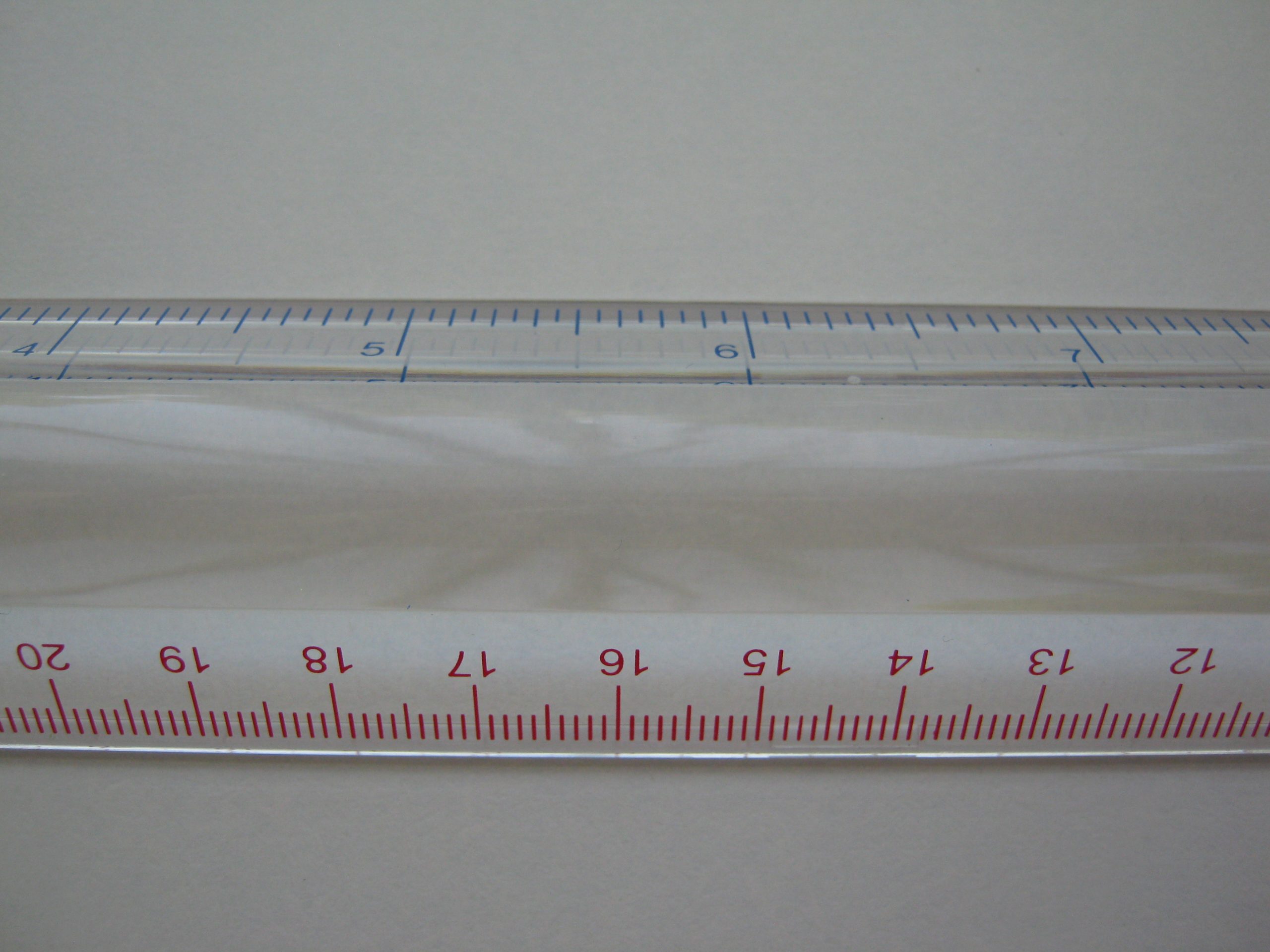Nagyító, vonalzós sorolvasó, 30cm, 2,5x - Image 2