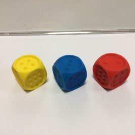 Tapintható dobókocka 3DPrint
