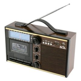 Kazettás magnó +11 sávos rádió+USB+SD+MP3
