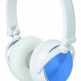 Fejhallgató stereo HPH5/BL, behajtható hangszórókkal