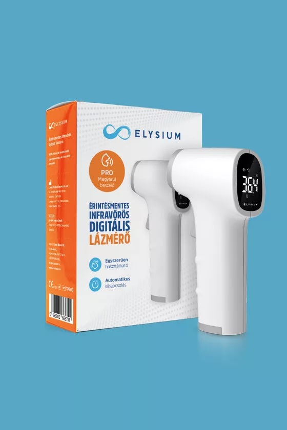 Elysium infra lázmérő, Magyarul beszélő