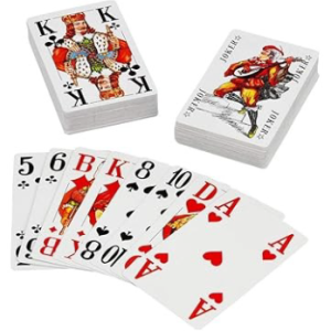 Nagy indexes römikártya, 2X55 db