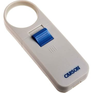 Nagyító, 7X+LED, Carson