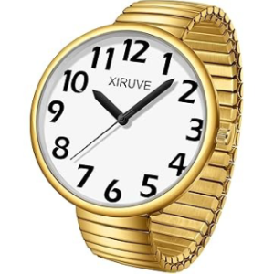 Óra, kontrasztos, 43mm átmérőjű, rugós szíjjal